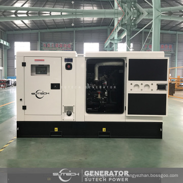 Generador diesel silencioso trifásico de la CA 75 kva con el motor 4BTA3.9-G11 CUMMINS